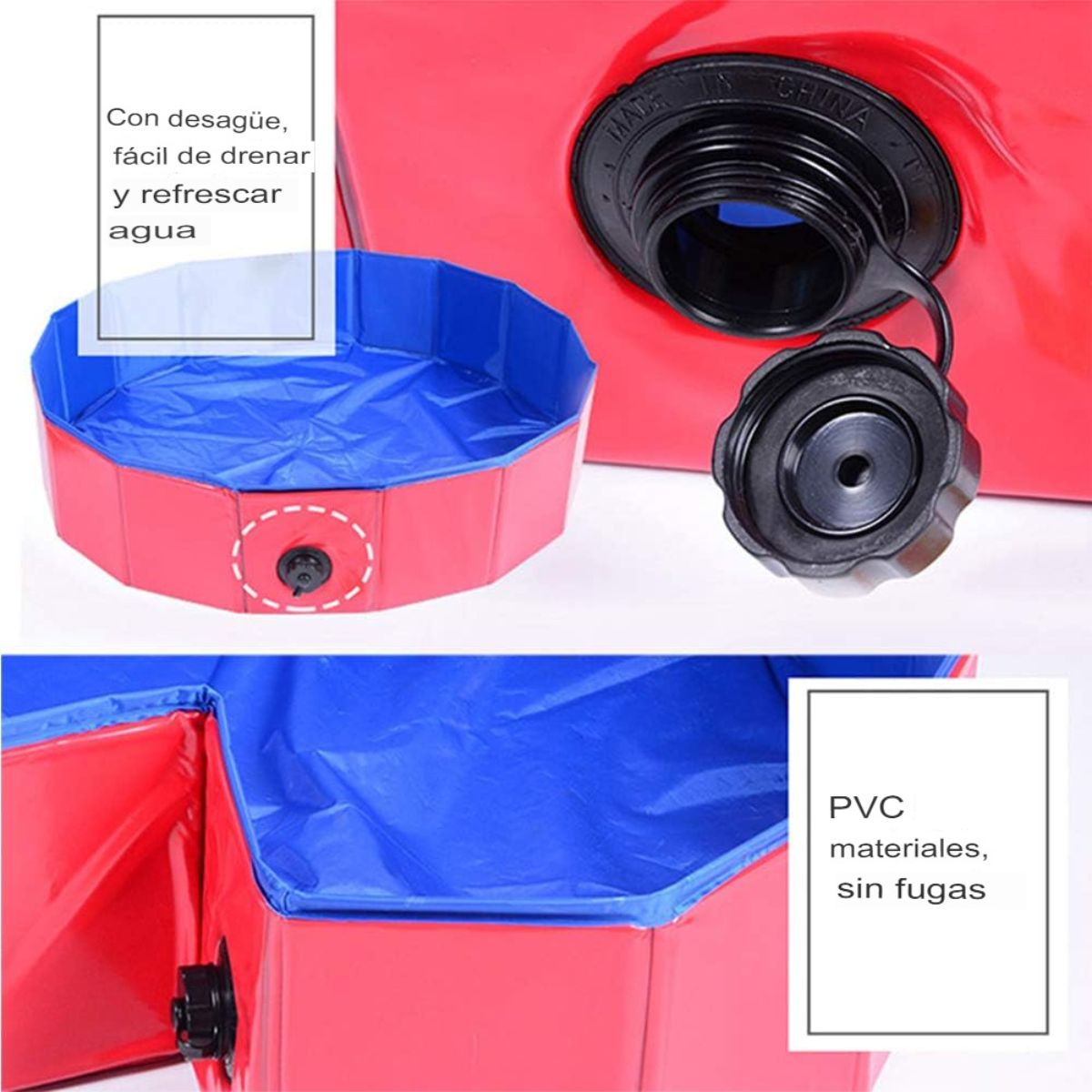 🔥Piscina Verano 🌞 Para Mascotas 🐈